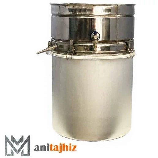 گلاب گیر 60 لیتری (دستگاه تقطیر) استیل مدل TS-G60L مدل 1